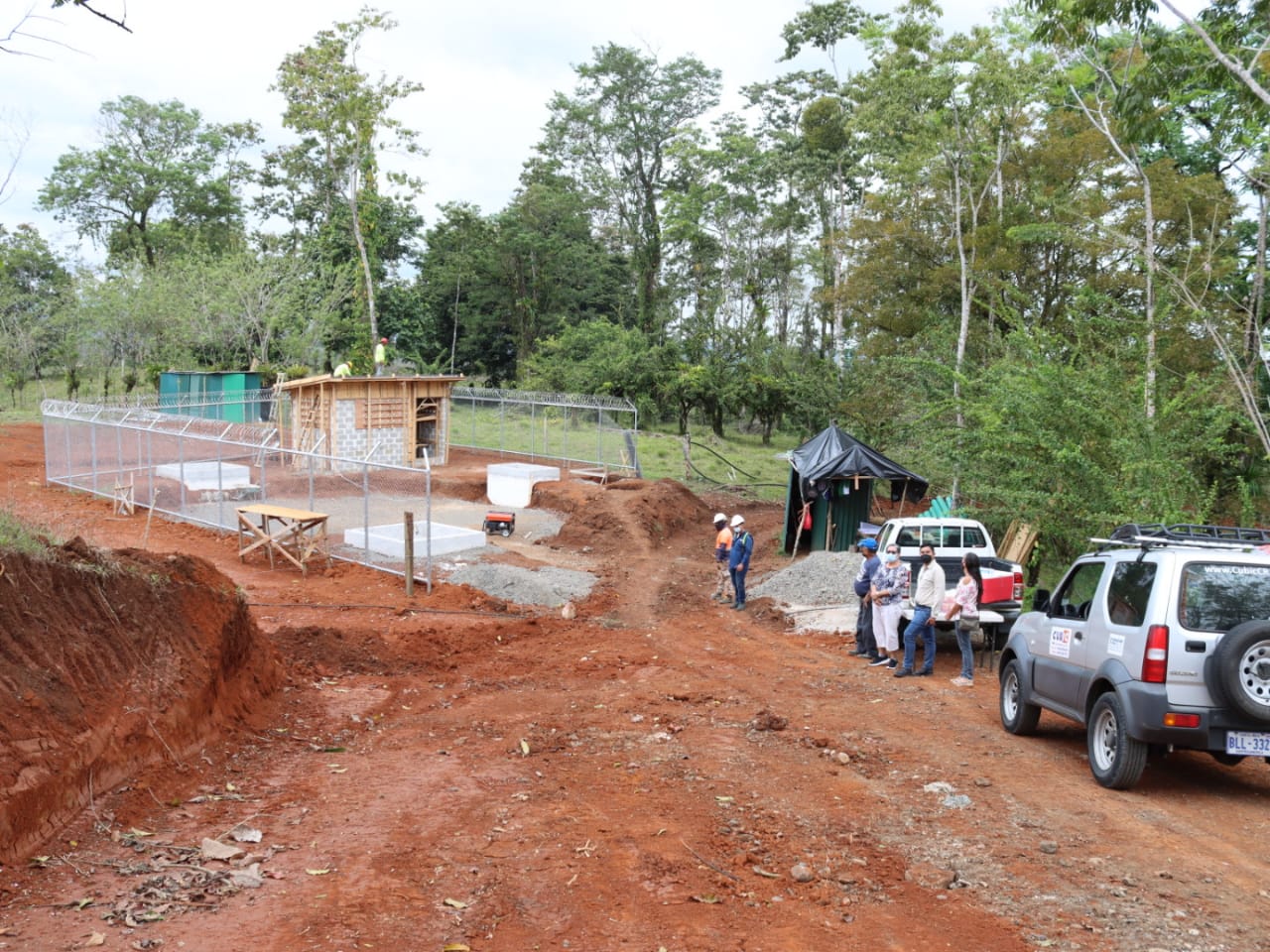 Construyen tanque que garantizará agua a habitantes de San Rafael de